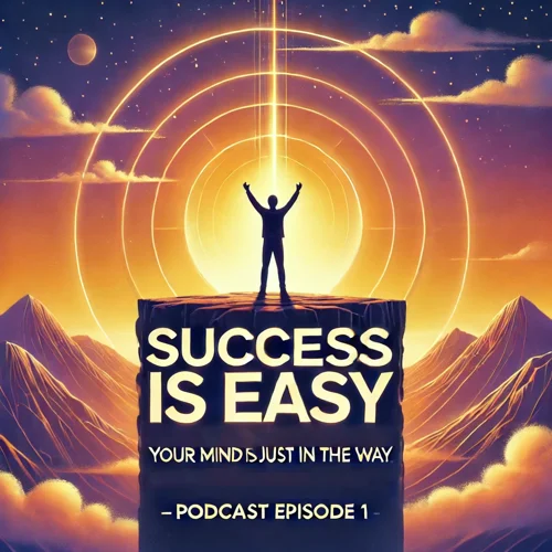 Motivational podcast cover for 'Success Is Easy: Thoughts from childhood and family,'