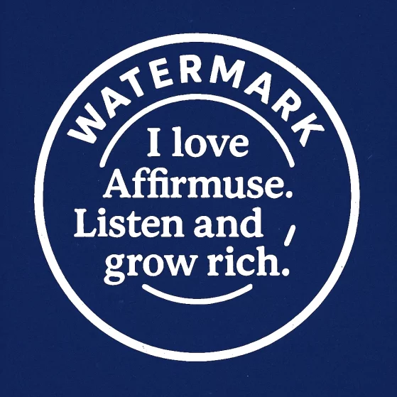 Watermark I love Affirmuse - Listen and grow rich